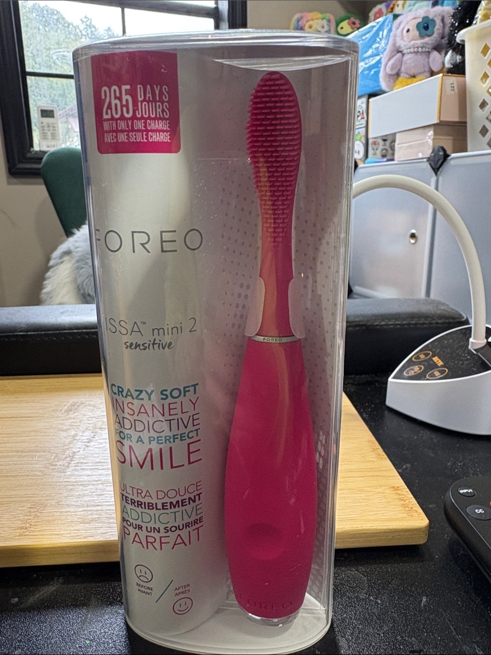 FOREO ISSA mini 2 Sensitive Electric Toothbrush - Pink